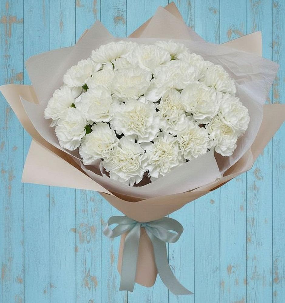 Букет цветов из: Гвоздики в Ботово