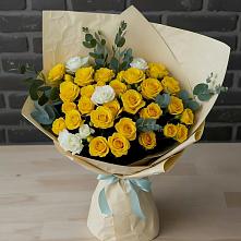 Букет цветов из:  Розы #REPLACE_PRED# Ботово