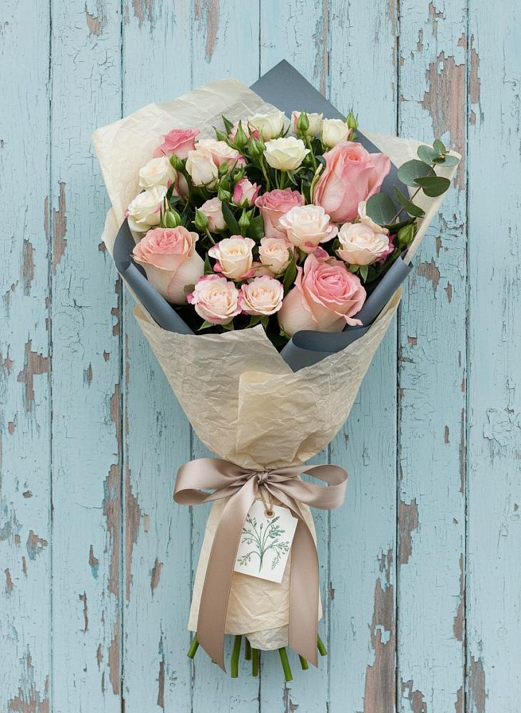 Букет цветов из: Розы в Ботово