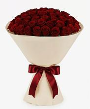 Букет 101 Бордовая роза Блэк Бакарра в Ботово