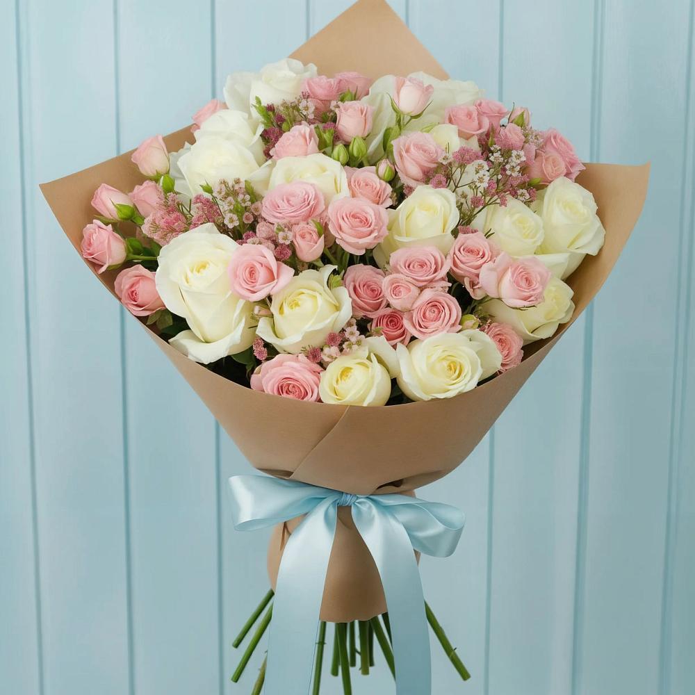 Букет цветов из: Розы в Ботово