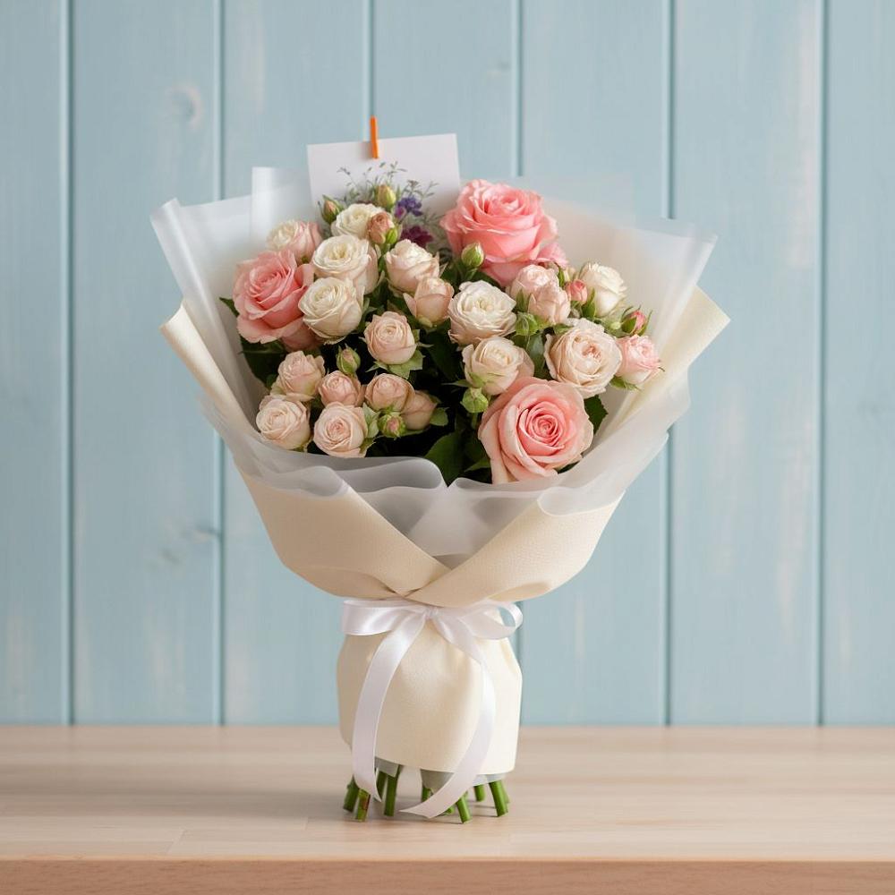 Букет цветов из: Розы в Ботово