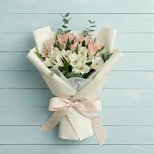 Букет цветов из:  Альстромерии в Ботово