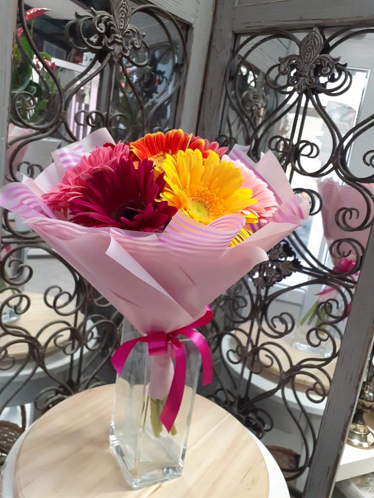 Букет цветов из: Герберы в Ботово