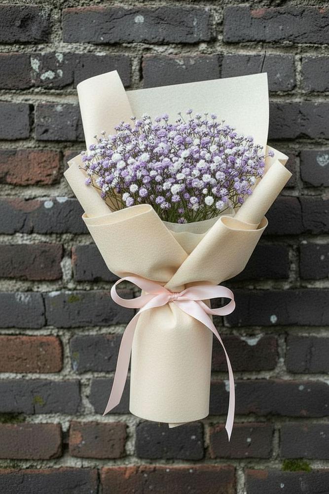 Букет цветов из: Гипсофила в Ботово