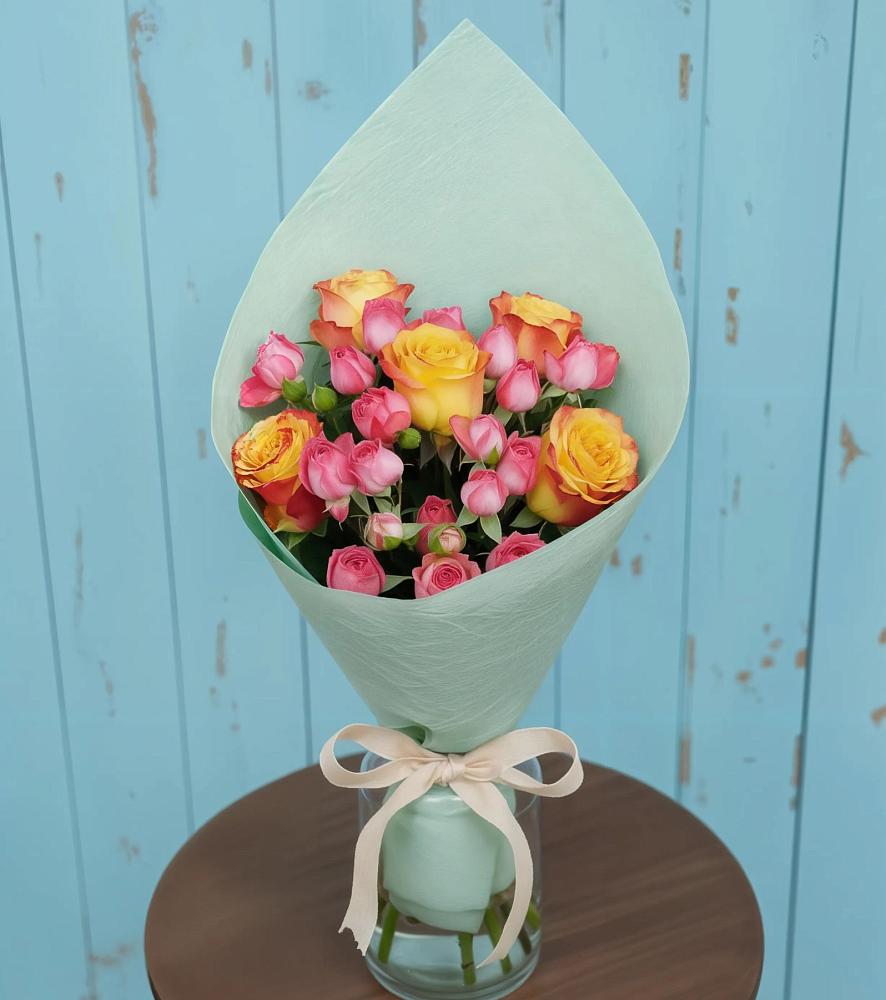 Букет цветов из: Розы в Ботово