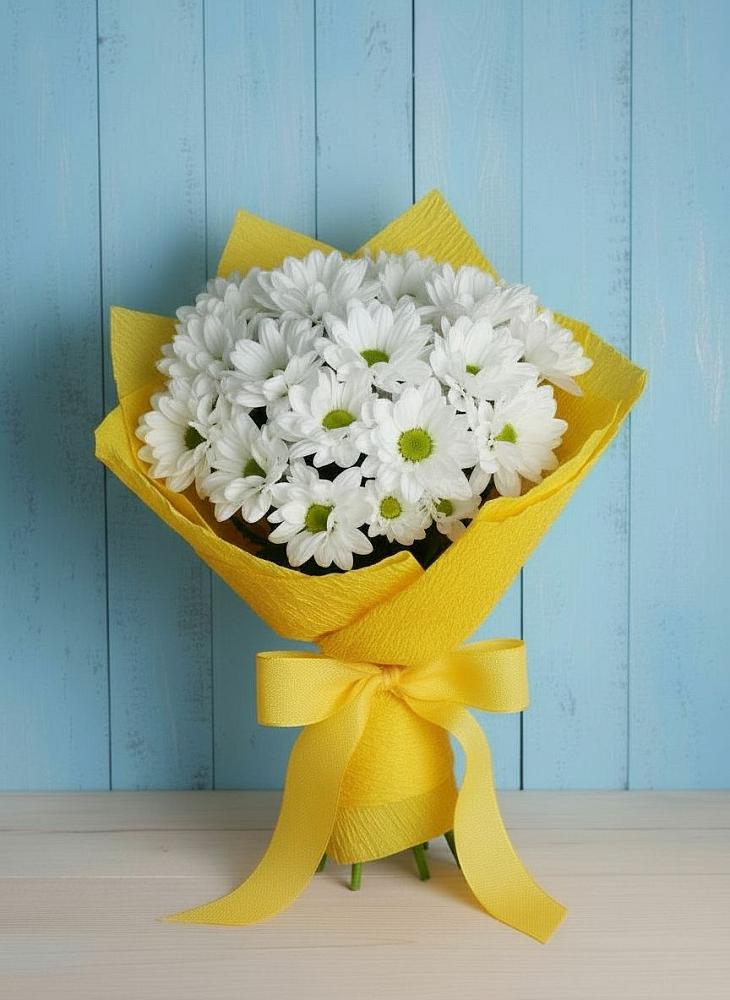 Букет цветов из: Хризантемы в Ботово