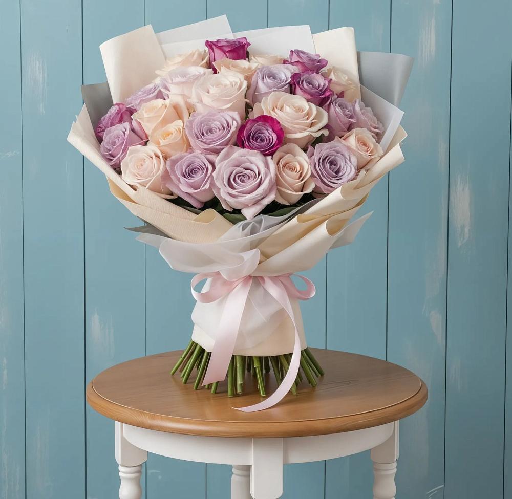 Букет цветов из: Розы в Ботово