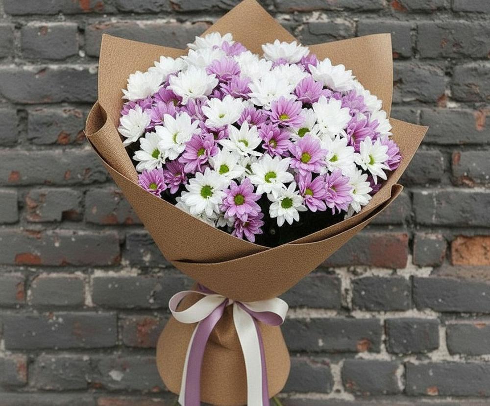 Букет цветов из: Хризантемы в Ботово