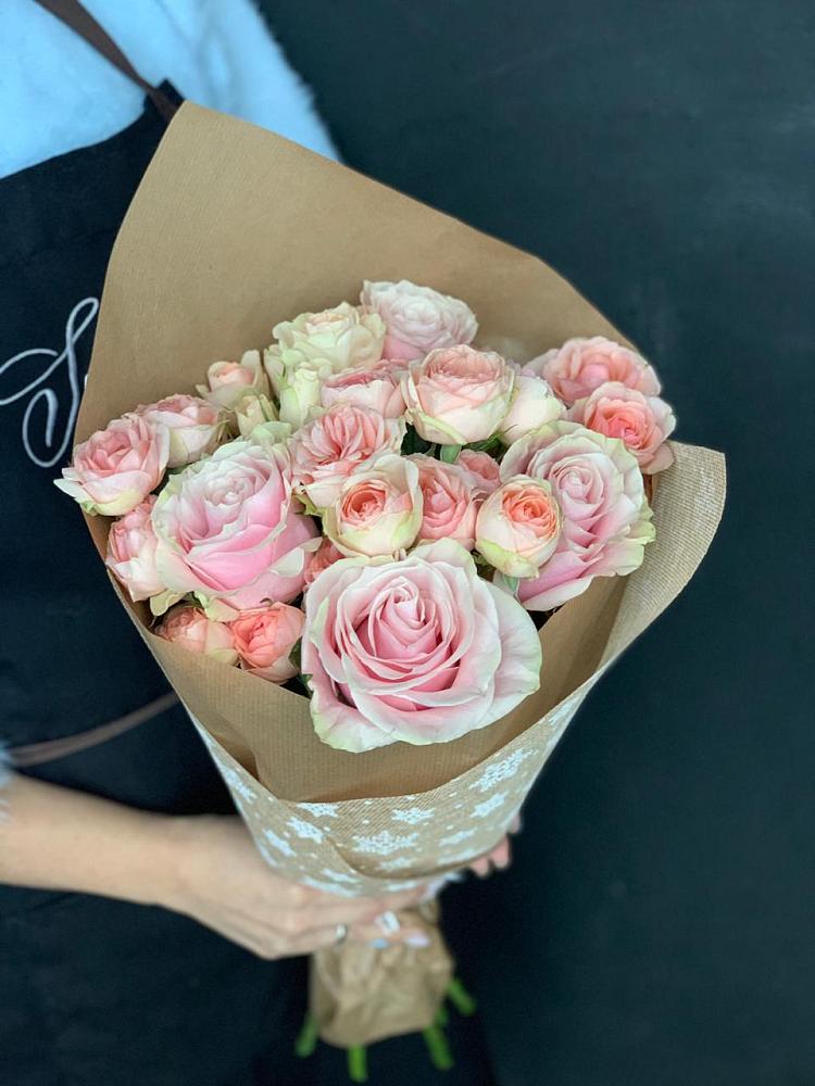 Букет цветов из: Хризантемы и Розы в Ботово