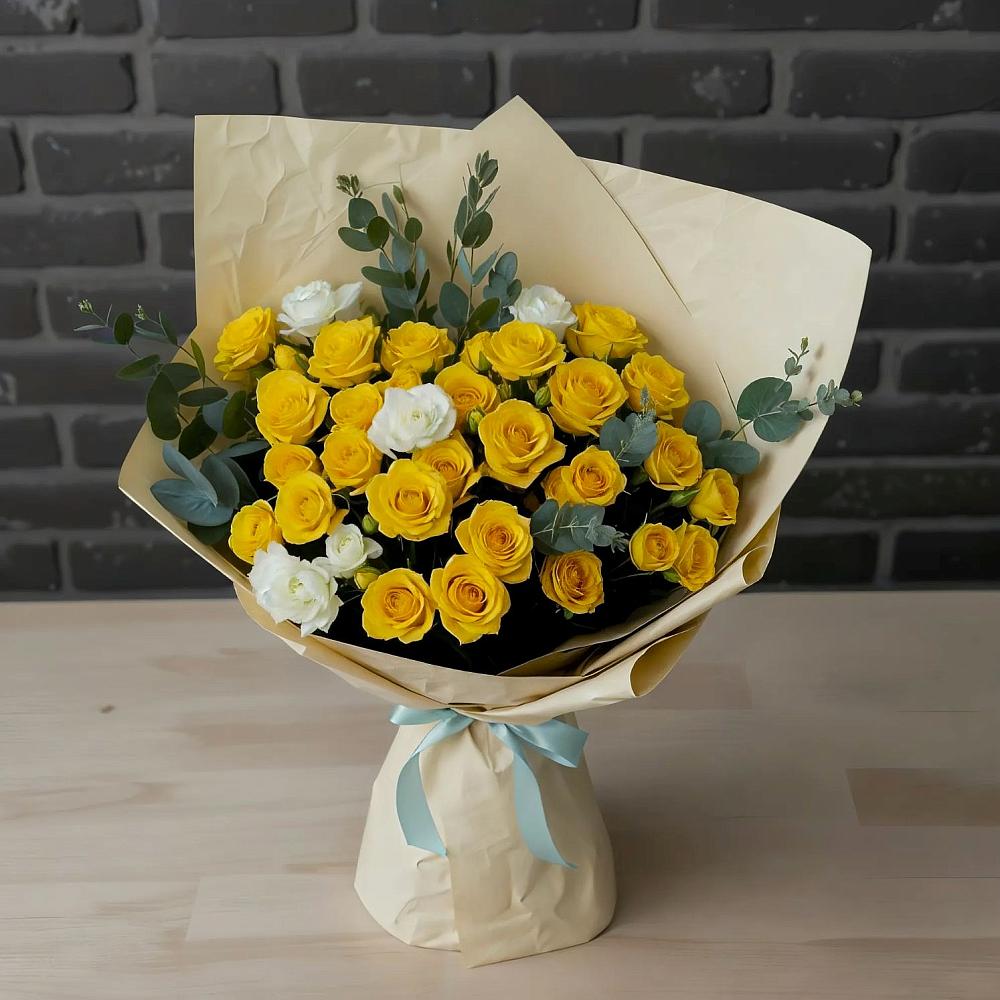 Букет цветов из: Розы в Ботово