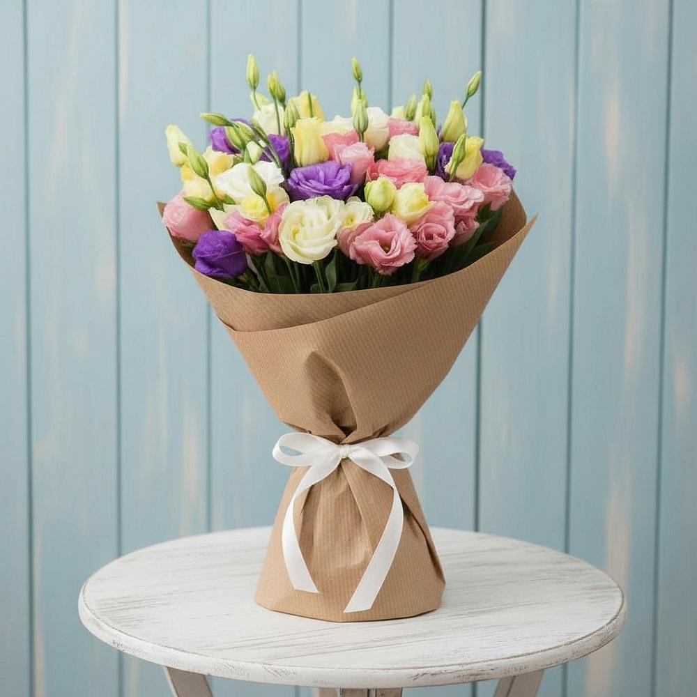 Букет цветов из: Лизиантусы в Ботово