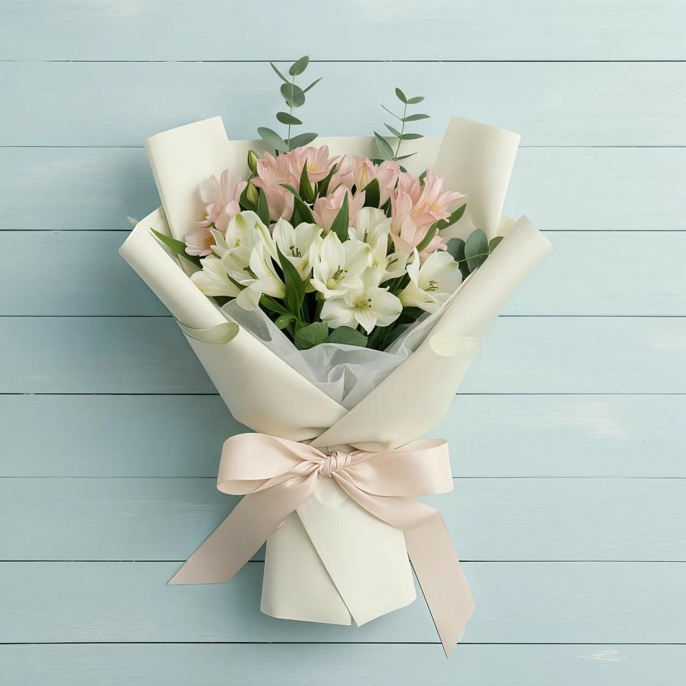 Букет цветов из: Альстромерии в Ботово