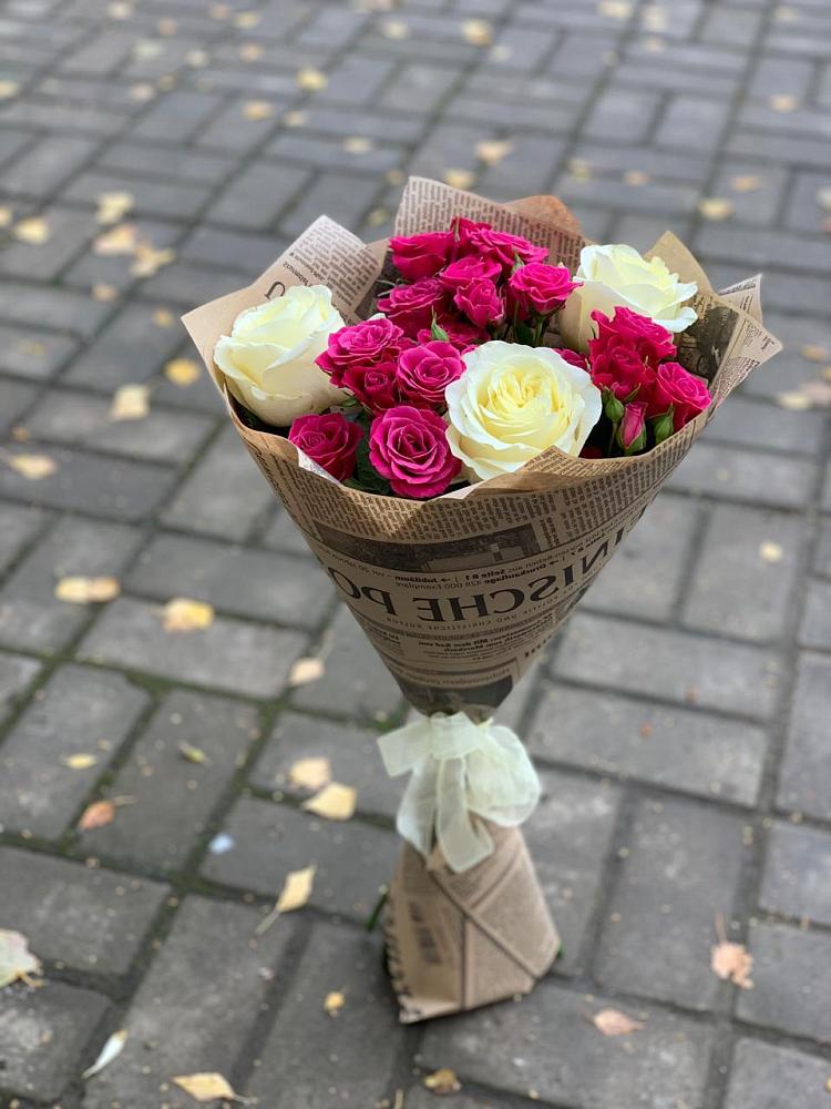 Букет цветов из: Розы в Ботово