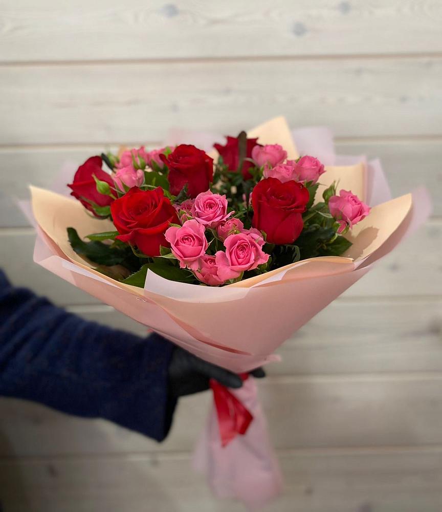 Букет цветов из: Розы в Ботово