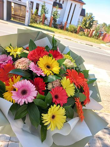 Букет цветов из: Герберы в Ботово