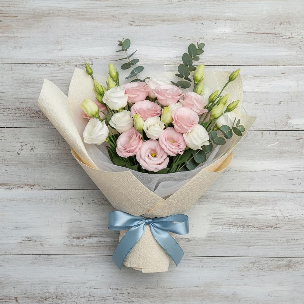 Букет цветов из: Лизиантусы в Ботово